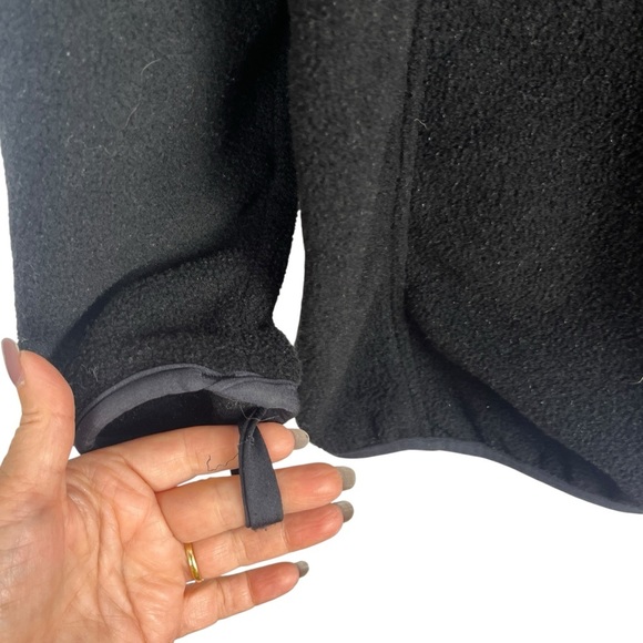 Vintage HELLY HANSEN Jacket Women's Large Black Full Zip Thick Fleece Outdoor - Picture 7 of 13